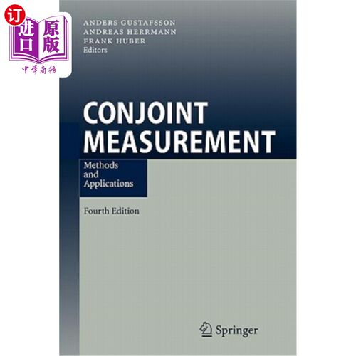 海外直订Conjoint Measurement: Methods and Applications 联合测量：方法和应用