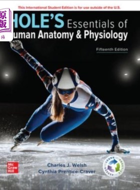 海外直订医药图书ISE Hole's Essentials of Human Anatomy & Physiol... ISE Hole的人体解剖学和生理学要领