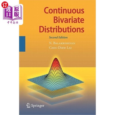海外直订Continuous Bivariate Distributions 连续二元分布