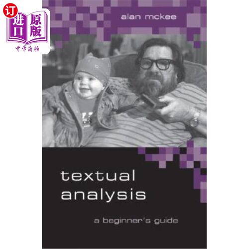 海外直订Textual Analysis: A Beginner′s Guide 文本分析:初学者指南