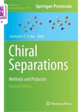 海外直订Chiral Separations: Methods and Protocols 手性分离:方法和协议