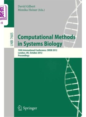 海外直订Computational Methods in Systems Biology: 10th International Conference, Cmsb 20 系统生物学中的计算方法：第