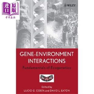 英文原版 Lucio Costa 现货 Wiley Gene 中商原版 生态遗传学基础