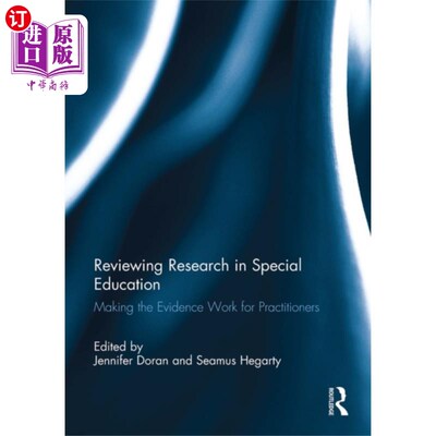 海外直订Reviewing Research in Special Education 特殊教育研究述评