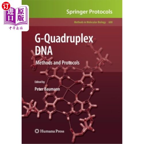 海外直订G-Quadruplex DNA: Methods and Protocols g -四体DNA:方法和协议