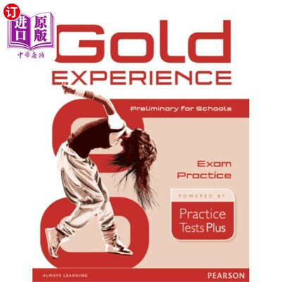 海外直订Gold Experience Practice Tests Plus Preliminary for Schools 黄金经验实践考试加学校预科