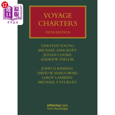 海外直订Voyage Charters 航行宪章