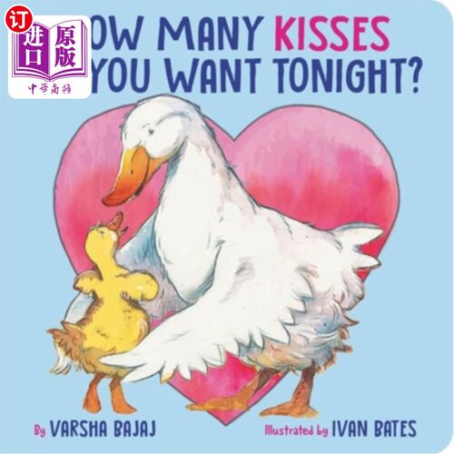 海外直订How Many Kisses Do You Want Tonight? 今晚你想要多少吻?