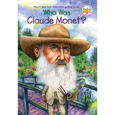 谁是克劳德莫奈 Who Was Claude Monet 儿童科普文学 中小学生英语课外读物 人物传记 英文原版 7-12岁 Who was系列【中商原?