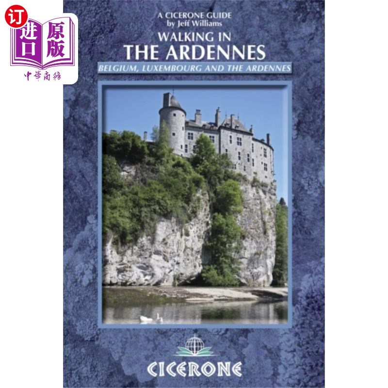 海外直订Walking in the Ardennes 漫步在阿登