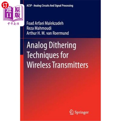 海外直订Analog Dithering Techniques for Wireless Transmitters 无线发射机的模拟抖动技术