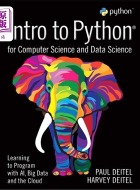 海外直订Intro to Python for Computer Science and Data Science: Learning to Program with  计算机科学和数据科学