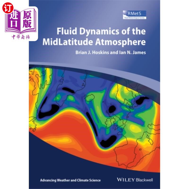 海外直订Fluid Dynamics of the Mid-Latitude Atmosphere 中纬度大气流体动力学