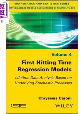 现货 首达时间回归模型 First Hitting Time Regression Models 英文原版 Chrysseis Caroni【中商原版】wiley