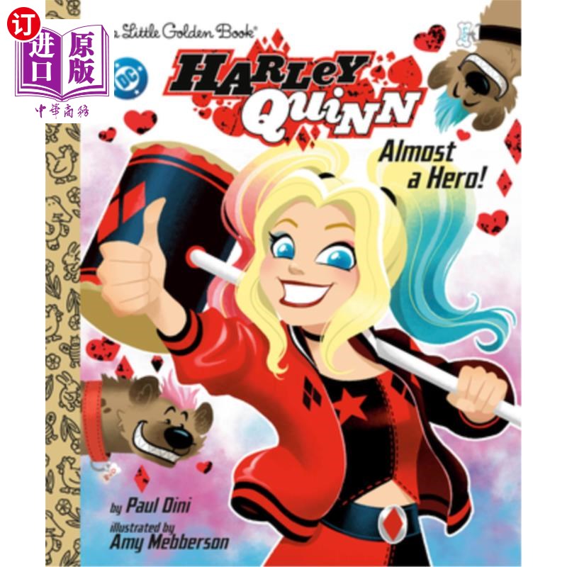 海外直订Harley Quinn: Almost a Hero! (DC) 哈利·奎因：差点成为英雄！(DC)