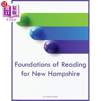 海外直订Foundations of Reading for New Hampshire 新罕布什尔州阅读基础