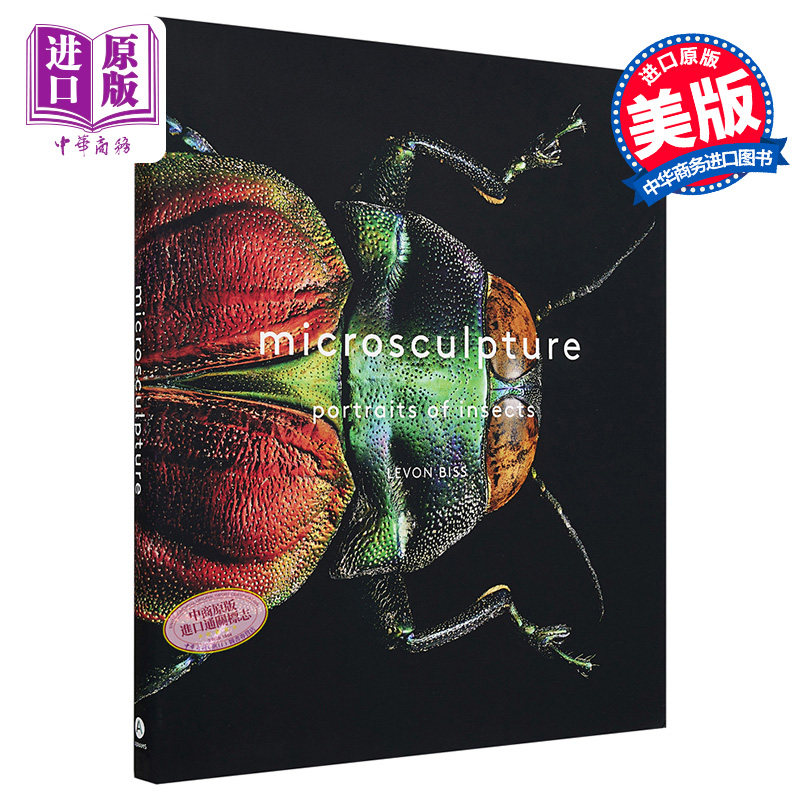 Microsculpture:Portraits of Insects 进口艺术 微雕：昆虫的肖像【中商原版】