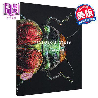 预售 Microsculpture:Portraits of Insects 进口艺术 微雕：昆虫的肖像【中商原版】
