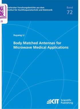 海外直订医药图书Body Matched Antennas for Microwave Medical Applications 微波医疗应用人体匹配天线