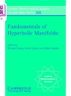 海外直订Fundamentals of Hyperbolic Manifolds: Selected Expositions 双曲流形的基本原理