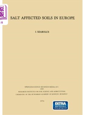 海外直订Salt Affected Soils in Europe 欧洲受盐影响的土壤
