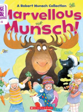 海外直订Marvellous Munsch: A Robert Munsch Collection 奇妙的蒙施：罗伯特·蒙施收藏