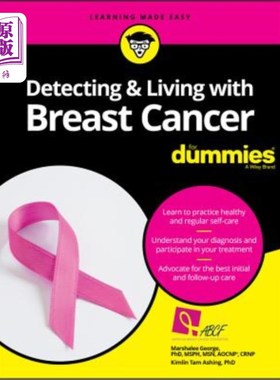 海外直订医药图书Detecting & Living with Breast Cancer for Dummies 假人乳腺癌的检测和生活