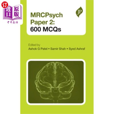 海外直订医药图书MRCPsych Paper 2: 600 MCQs MRCPsych Paper 2：600 MCQ