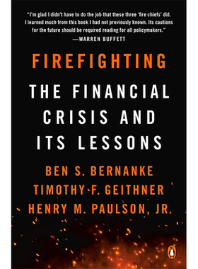 预售 2022年诺贝尔经济学奖 本伯南克 Firefighting The Financial Crisis 英文原版 灭火美国金融危机及其教训 Ben Bernanke 中商