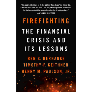 2022年诺贝尔经济学奖 本伯南克 Firefighting The Financial Crisis 英文原版 灭火美国金融危机及其教训 Ben Bernanke 中商