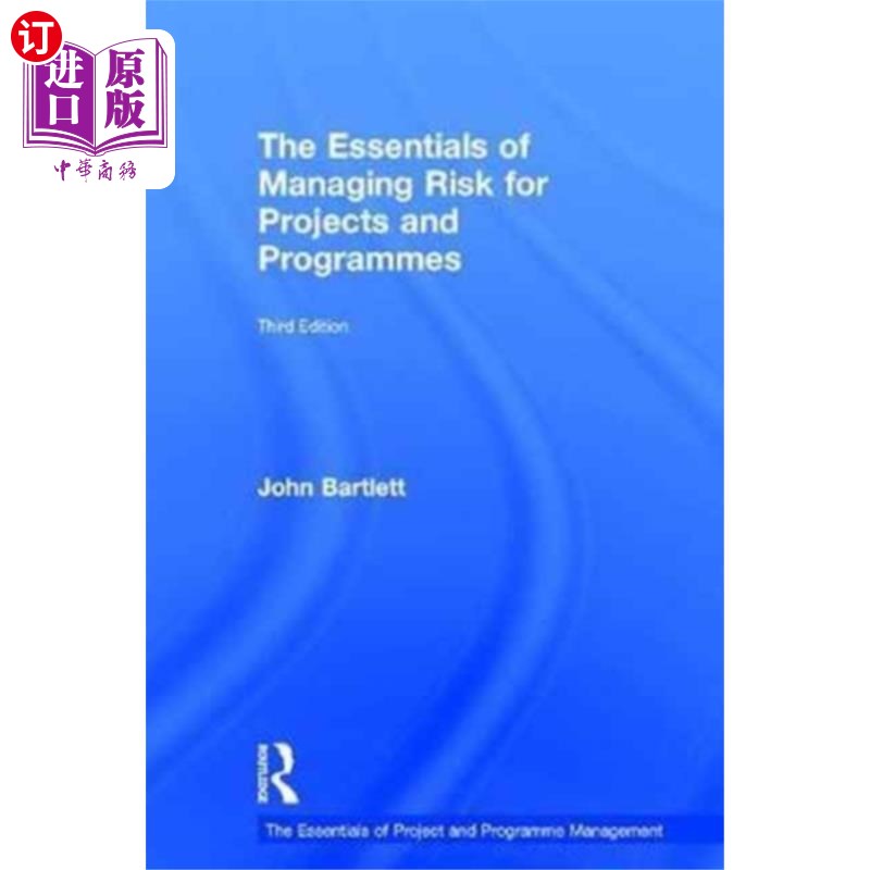 海外直订Essentials of Managing Risk for Projects and Pro... 项目和项目群风险管理要点