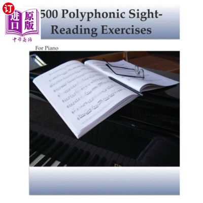 海外直订500 Polyphonic Sight-Reading Exercises 500个复调阅读练习
