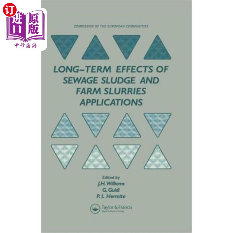 海外直订Long-term Effects of Sewage Sludge and Farm Slur... 污水污泥和农场泥浆的长期影响