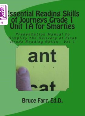 海外直订Essential Reading Skills of Journeys Grade 1 Unit 1A for Smarties: Presentation  《旅行基本阅读技巧》一年级
