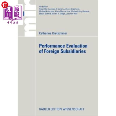 海外直订Performance Evaluation of Foreign Subsidiaries 外国子公司绩效评估