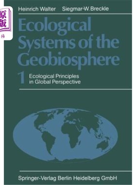 海外直订Ecological Systems of the Geobiosphere: 1 Ecological Principles in Global Perspe 地球生物圈的生态系统:1全球