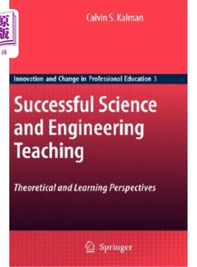 海外直订Successful Science and Engineering Teaching: Theoretical and Learning Perspectiv 成功的理工科教学：理论与学习视