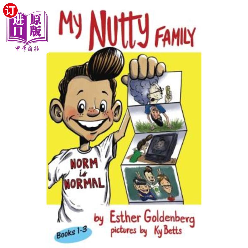 海外直订My Nutty Family 我的疯子家庭