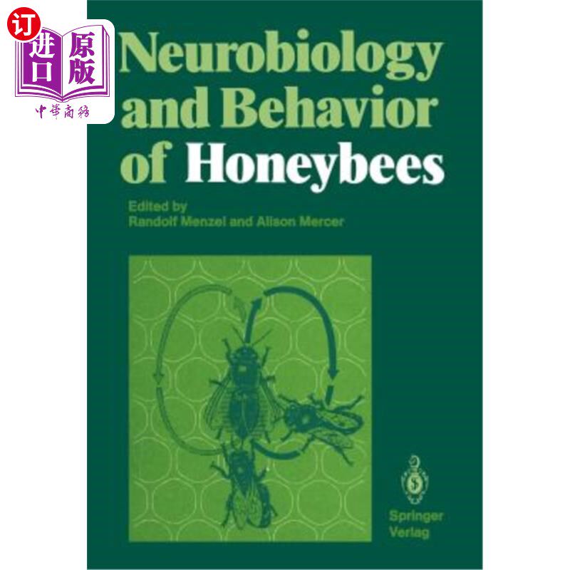海外直订Neurobiology and Behavior of Honeybees 蜜蜂的神经生物学和行为