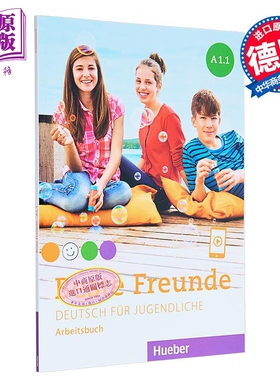 预售 【德文版】青少儿德语教材 Beste Freunde A1.1 练习册 Deutsch fur Jugendliche Arbeitsbuch 德语原版【中商原版】