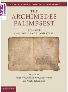 海外直订The Archimedes Palimpsest 2 Volume Set 阿基米德第二卷集