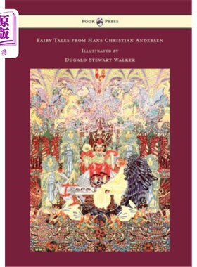 海外直订Fairy Tales from Hans Christian Andersen - Illustrated by Dugald Stewart Walker 安徒生童话-杜格尔德·斯图尔