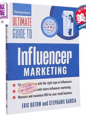 影响者营销指南 企业家指南 Ultimate Guide to Influencer Marketing 英文原版 Neal Schaffer 经管励志【中商原版】