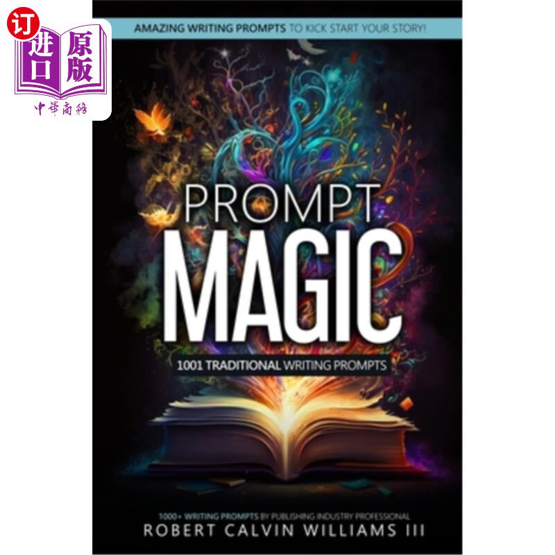 海外直订Prompt Magic: 1001 Traditional Writing Prompts 提示魔术:1001传统写作提示