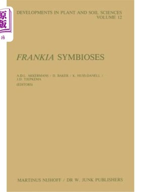 海外直订Frankia Symbioses 弗兰基亚共生体