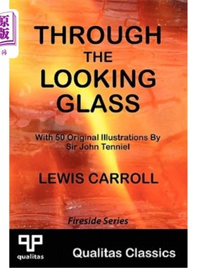 海外直订Through the Looking Glass (Qualitas Classics) 透过镜子（Qualitas经典）
