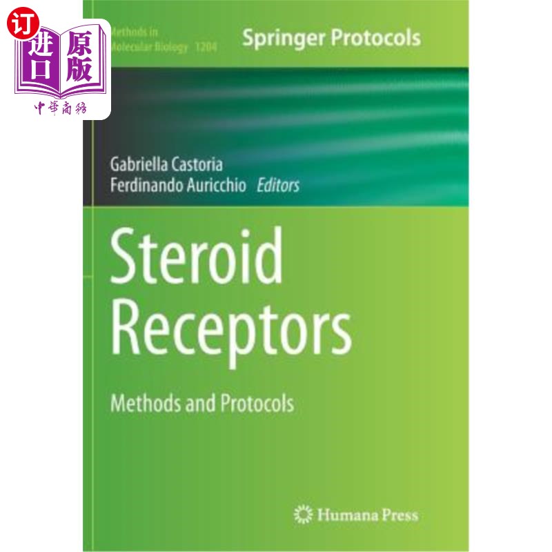 海外直订Steroid Receptors: Methods and Protocols 类固醇受体:方法和协议