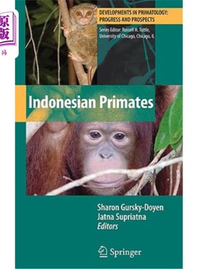 海外直订Indonesian Primates 印尼的灵长类动物