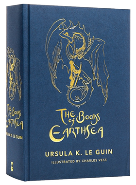 地海传说六部曲合集 50周年插图纪念版 英文原版 经典奇幻小说 Books of Earthsea Ursula Le Guin