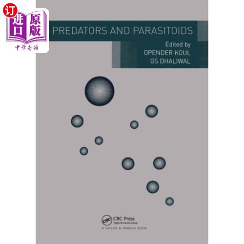 海外直订Predators and Parasitoids 天敌和寄生蜂